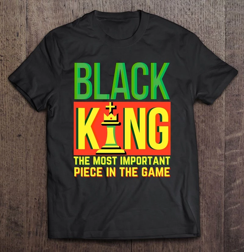 MEN JUNETEENTH BLACK KING TEE (IN STORE NOW)