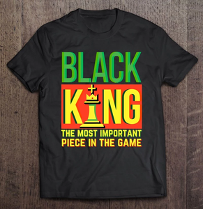MEN JUNETEENTH BLACK KING TEE (IN STORE NOW)