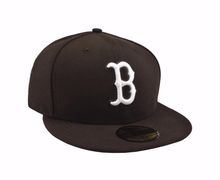 Load image into Gallery viewer, New Era 59Fifty Boston Red Sox Walnut Brown MLB Basic Fitted Hat