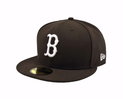 New Era 59Fifty Boston Red Sox Walnut Brown MLB Basic Fitted Hat
