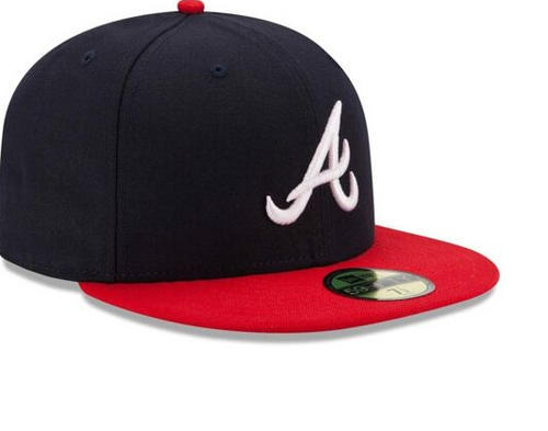 Atlanta Braves New Era Home Authentic Collection 59FIFTY Fitted Hat