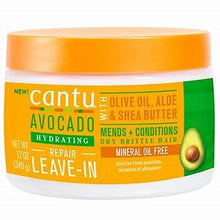 Load image into Gallery viewer, CANTU AVOCADO MINERAL OIL FREE REPAIR LEAVE IN CONDITIONER