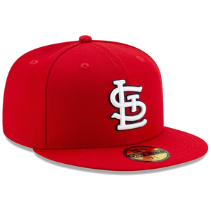 St. Louis Cardinals New Era On-Field Authentic Collection 59FIFTY Fitted Hat - Red