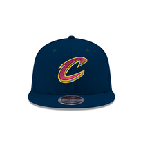 Load image into Gallery viewer, Cleveland Cavaliers New Era Basic 9FIFTY Snapback Hat - Navy