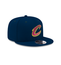 Load image into Gallery viewer, Cleveland Cavaliers New Era Basic 9FIFTY Snapback Hat - Navy