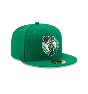 Boston Celtics New Era Official Team Color 59FIFTY Fitted Hat