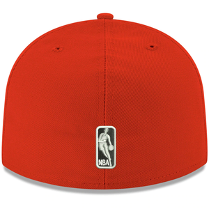 Chicago Bulls New Era Official Team Color 59FIFTY Fitted Hat - Red