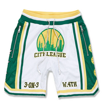 Load image into Gallery viewer, JORDAN CRAIG EMERALD CITY BASKETBALL SHORTS (LEAGUE GREEN)