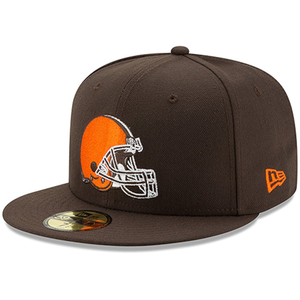 New Era Cleveland Browns Omaha 59FIFTY Fitted Hat - Brown