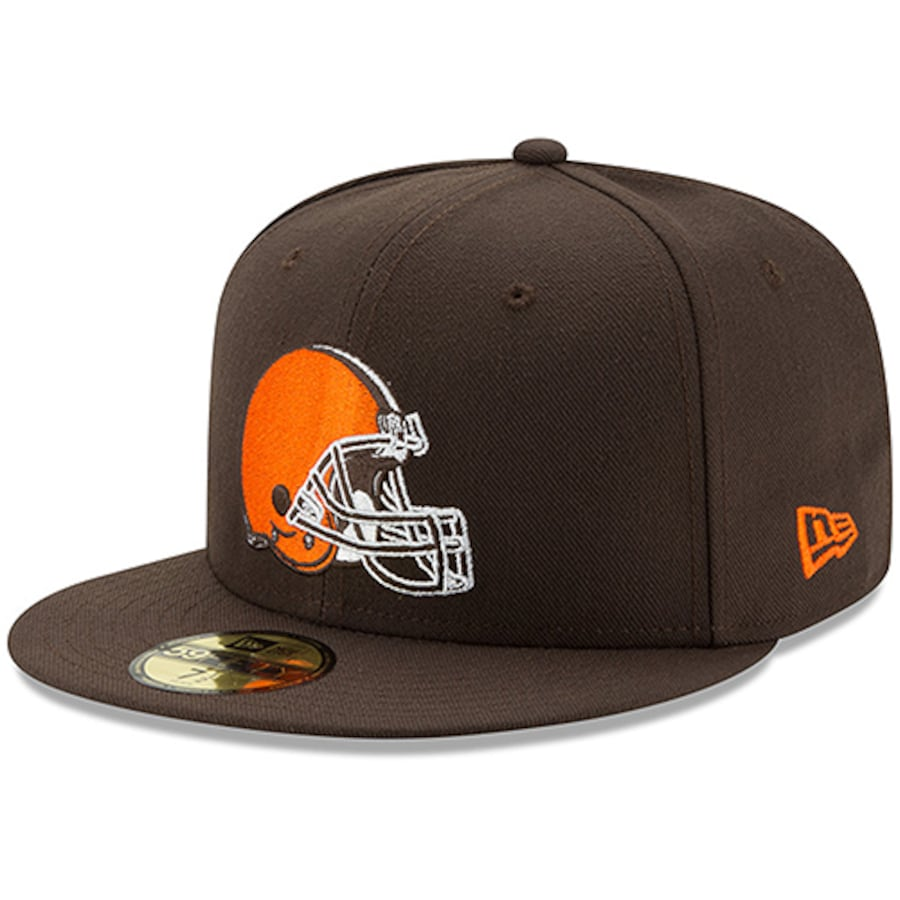 New Era Cleveland Browns Omaha 59FIFTY Fitted Hat - Brown