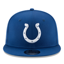 Load image into Gallery viewer, Indianapolis Colts New Era Basic 9FIFTY Adjustable Snapback Hat - Royal