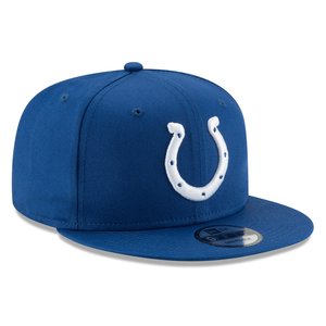 Indianapolis Colts New Era Basic 9FIFTY Adjustable Snapback Hat - Royal