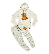 Load image into Gallery viewer, CIVILIZED BEAR CORE HOODIE SET (NATURAL)