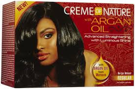 CREME OF NATURE W/ ARGAN OIL RELAXER (ALL)