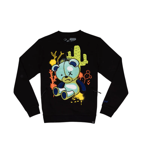 CIVILIZED BEAR CREWNECK (BLACK)
