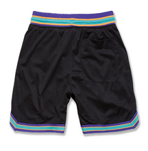 Load image into Gallery viewer, JORDAN CRAIG DIAMONDS &amp; RACKS BASKETBALL SHORTS (BLACK DIAMOND)