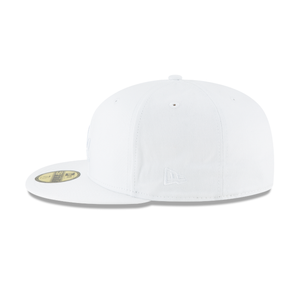 Los Angeles Dodgers New Era Fashion Color Basic 59FIFTY Fitted Hat - White