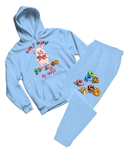 GAME CHANGERS DON'T WORRY BE HAPPY BIG KIDS SET (BLUE)