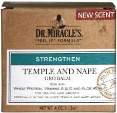 DR. MIRACLES TEMPLE & NAPE GRO BALM