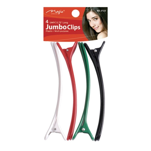 JUMBO CLIPS 4PACK 5.75 LONG