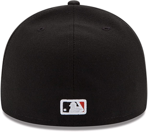 Miami Marlins New Era 59Fifty Fitted Hat On Field - Black