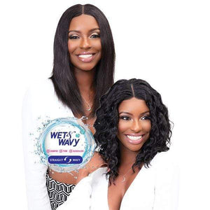 JANET COLLECTION LUSCIOUS WET N WAVY 360 LACE FRENCH DEEP WIG