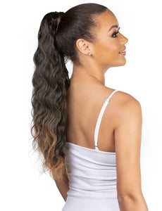 HARLEM 125 GOGO DRAWSTRING PONYTAIL WAVE "22"(GDS10)