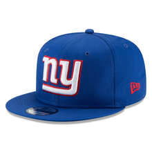 Load image into Gallery viewer, New York Giants New Era Basic 9FIFTY Adjustable Snapback Hat - Royal