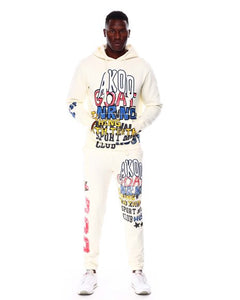 AKOO GOAT HOODIE (WHISPER WHITE)