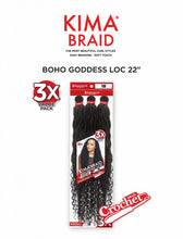 Load image into Gallery viewer, HARLEM 125 KIMA BOHO GODDESS LOC 22&quot;3X(KGD22L)