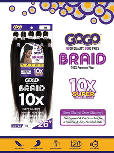 HARLEM 125 GOGO BRAID26"10X