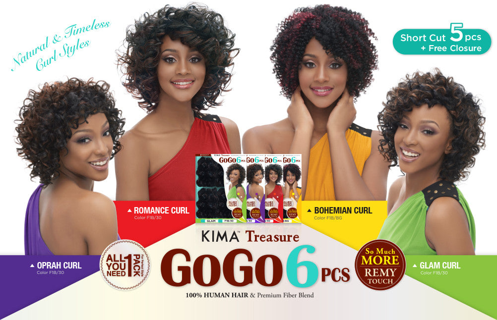 Kima Treasure Gogo Romance Curl Kima Treasure Gogo Romance Curl
