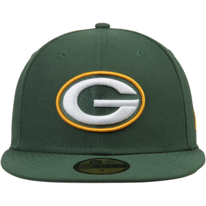 Green Bay Packers New Era Omaha 59FIFTY Fitted Hat - Green