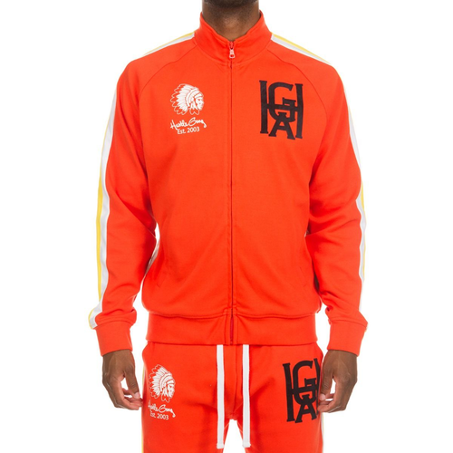 HUSTLE GANG DONT PLAY JOGGER SET (CHERRY TOMATO)