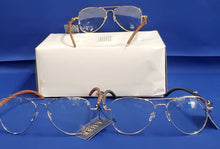 Load image into Gallery viewer, MEN SUNGLASSES (ALPHA CLEAR/WOOD)