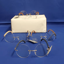 Load image into Gallery viewer, MEN SUNGLASSES (ROUND CLEAR)