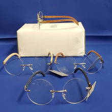 Load image into Gallery viewer, MEN SUNGLASSES (ROUND CLEAR)