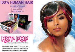 HOT POPS - BANG AND HAIR PIECE