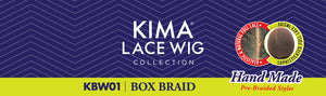 HARLEM 125 KBW01 KIMA BRAID LACE WIG BOX BRAID