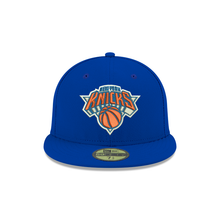 Load image into Gallery viewer, New York Knicks New Era Official Team Color 59FIFTY Fitted Hat - Royal