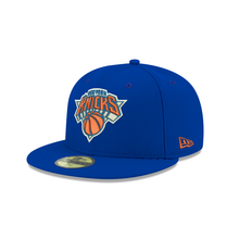 Load image into Gallery viewer, New York Knicks New Era Official Team Color 59FIFTY Fitted Hat - Royal