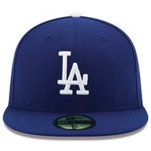 Load image into Gallery viewer, Los Angeles Dodgers New Era Authentic Collection On Field 59FIFTY Fitted Hat - Royal