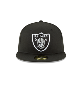 Las Vegas Raiders New Era Omaha Low Profile 59FIFTY Fitted Hat - Black