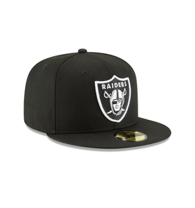Las Vegas Raiders New Era Omaha Low Profile 59FIFTY Fitted Hat - Black
