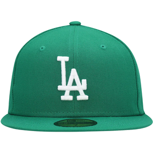 Los Angeles Dodgers New Era Logo White 59FIFTY Fitted Hat - Kelly Green