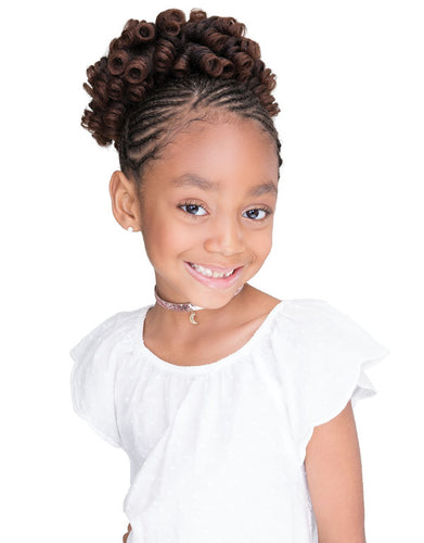 JANET COLLECTION LOVELY CURL KID DRAW STRING  WAND