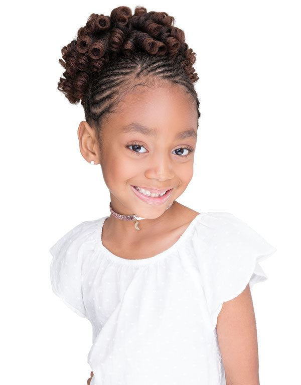 JANET COLLECTION LOVELY CURL KID DRAW STRING  WAND