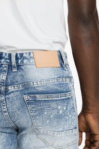 SMOKE RISE DOKKAEBI FASHION JEANS (MALIBU BLUE)