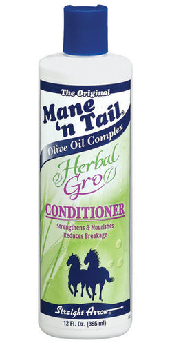 MANE 'N' TAIL OLIVE OIL COMPLEX HERBAL GRO CONDTIONER 12oz