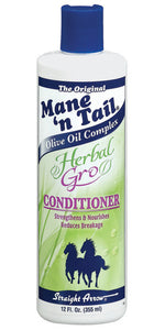 MANE 'N' TAIL OLIVE OIL COMPLEX HERBAL GRO CONDTIONER 12oz